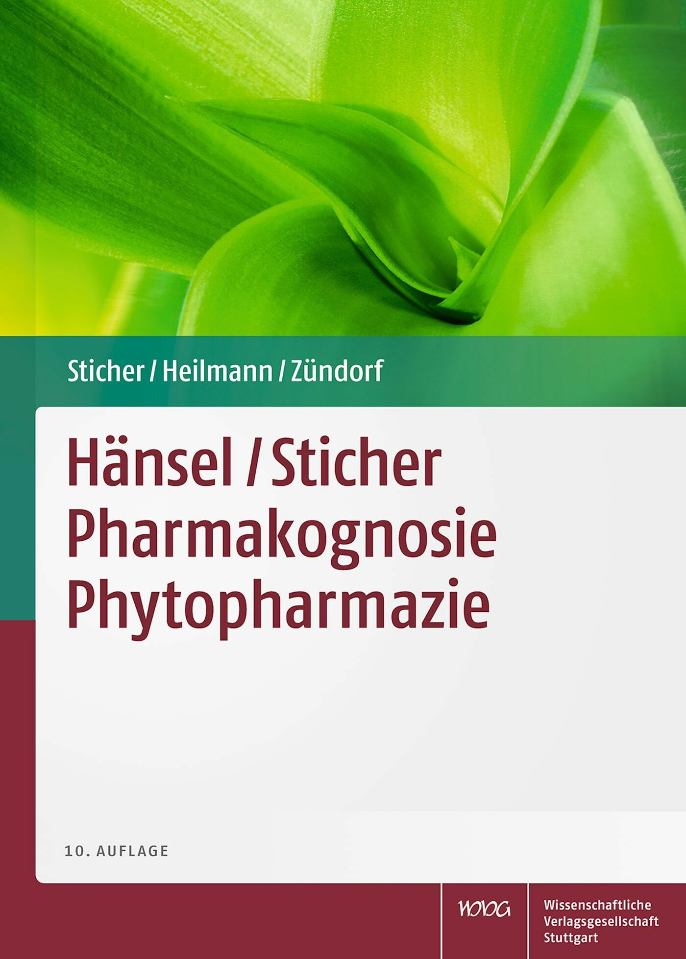 Cover Hänsel/Sticher Pharmakognosie Phytopharmazie