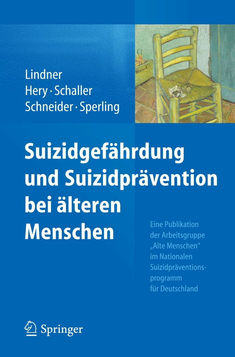 Cover Suizidgefährdung und Suizidprävention bei älteren Menschen