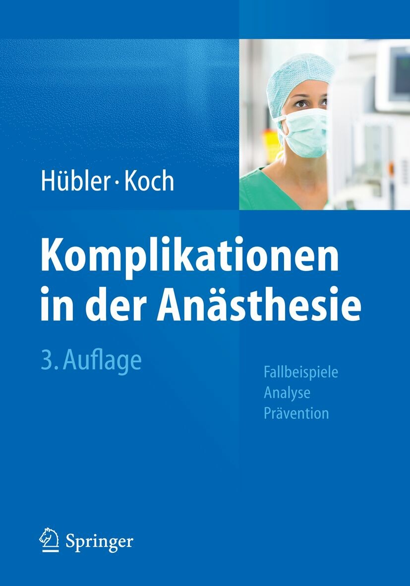 Cover Komplikationen in der Anästhesie