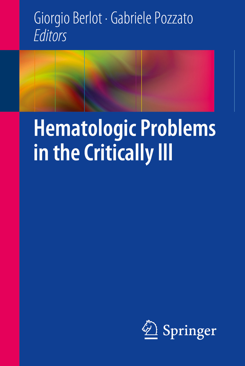 Cover Hematologic Problems in the Critically Ill
