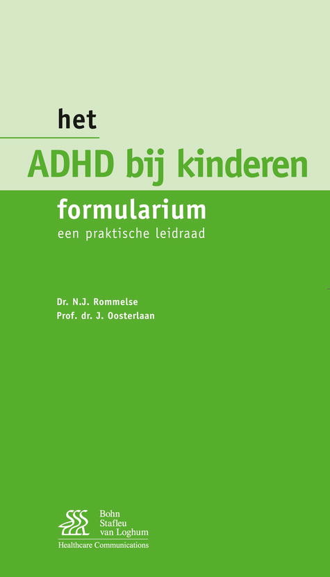 Cover Het ADHD bij kinderen formularium