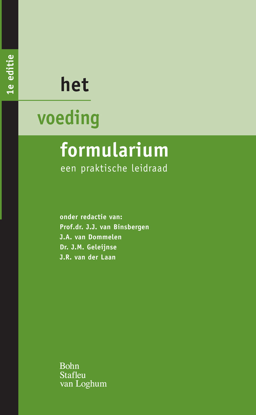 Het voeding formularium