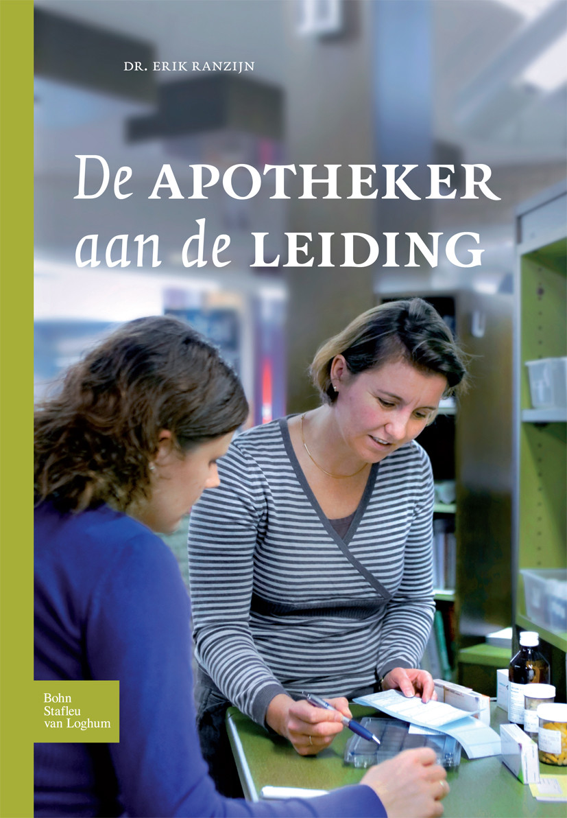Cover De apotheker aan de leiding