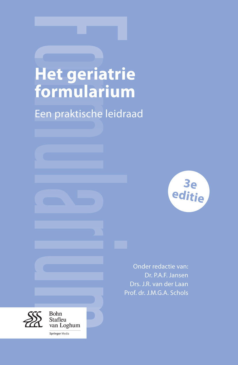 Cover Het geriatrie formularium