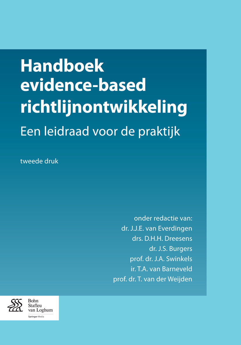 Cover Handboek evidence-based richtlijnontwikkeling