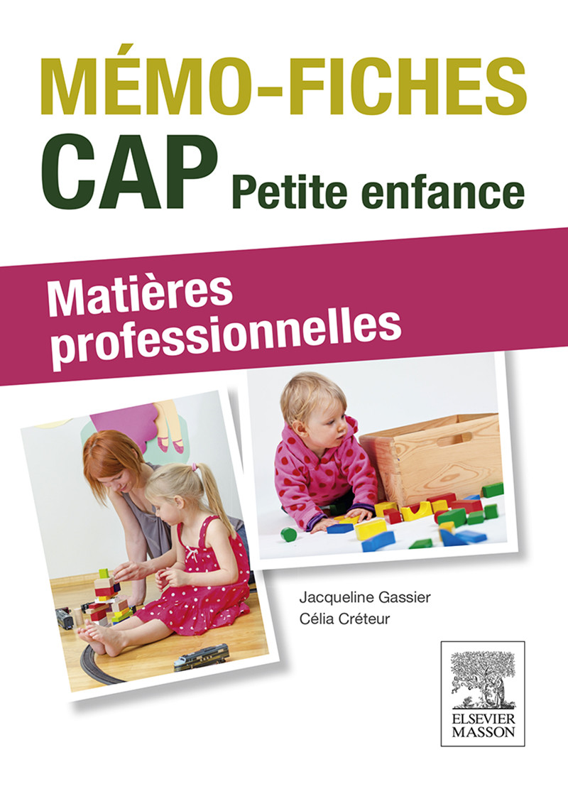 Cover Mémo fiches - CAP Petite enfance