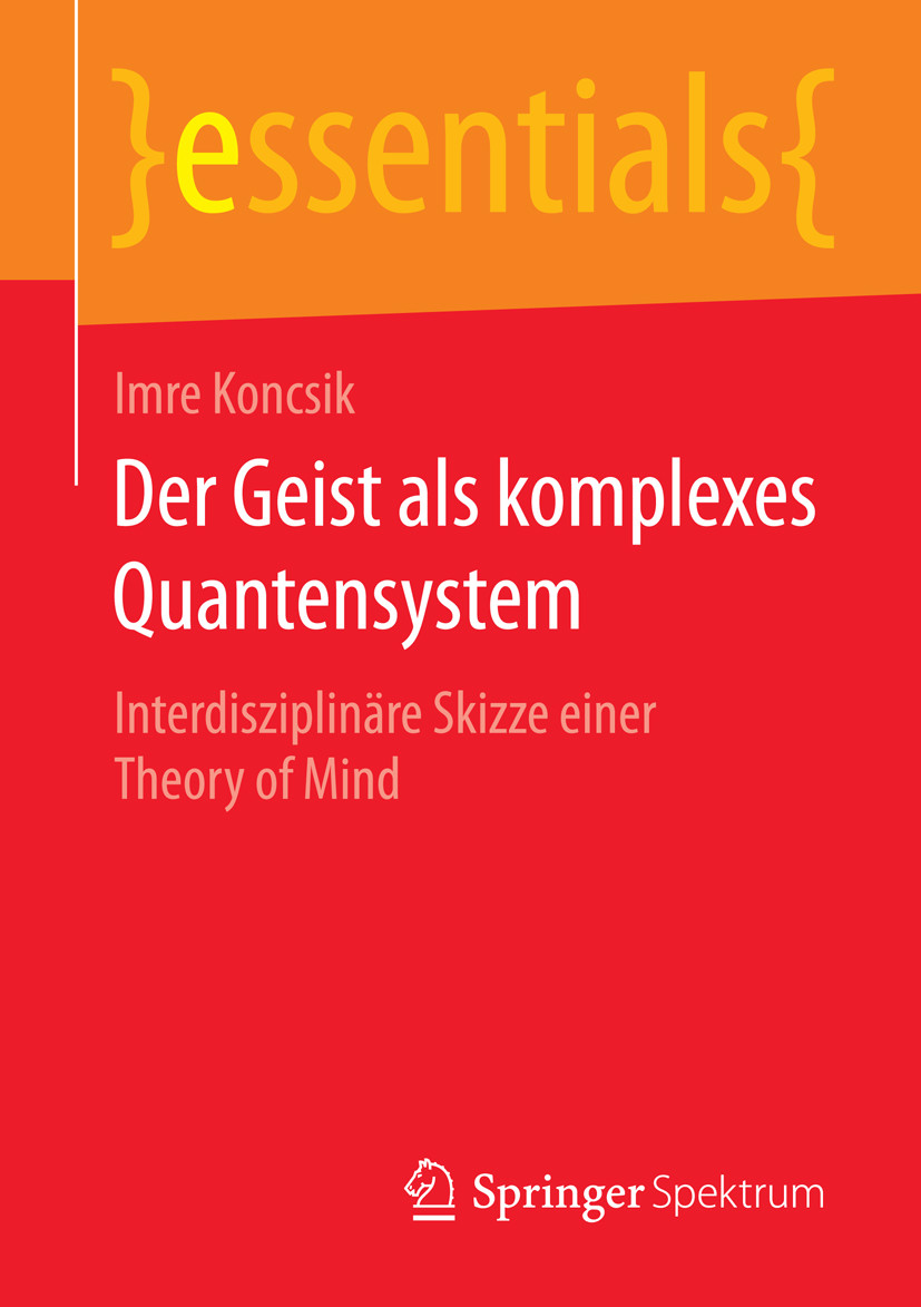 Cover Der Geist als komplexes Quantensystem