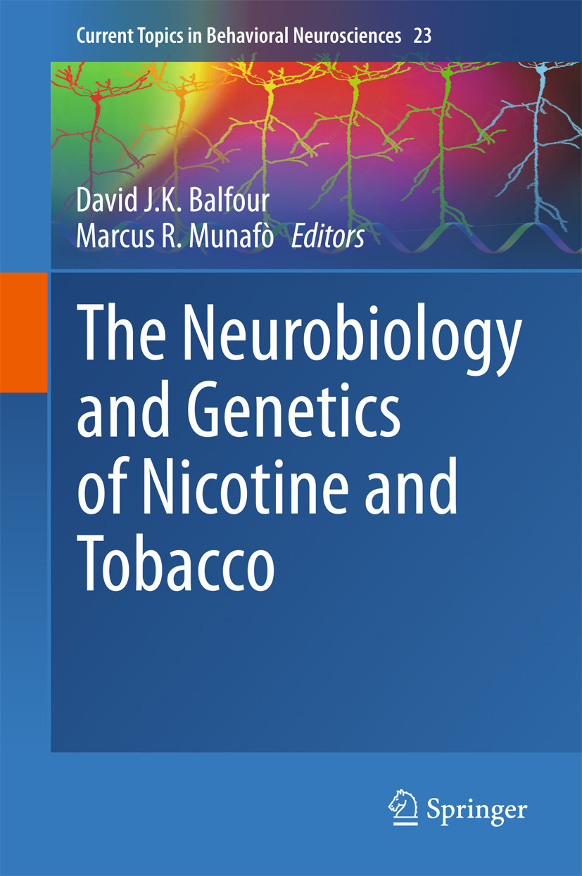 Cover The Neurobiology and Genetics of Nicotine and Tobacco