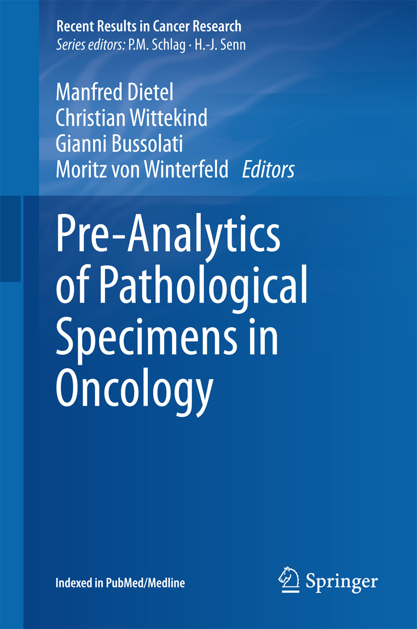 Cover Pre-Analytics of Pathological Specimens in Oncology