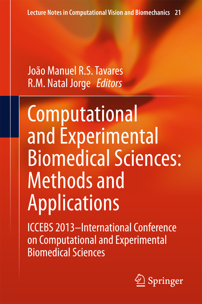 Cover Computational and Experimental Biomedical Sciences: Methods and Applications