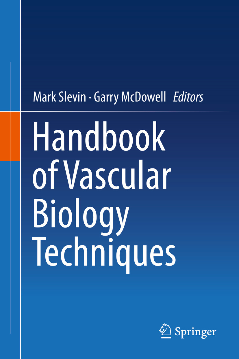 Cover Handbook of Vascular Biology Techniques
