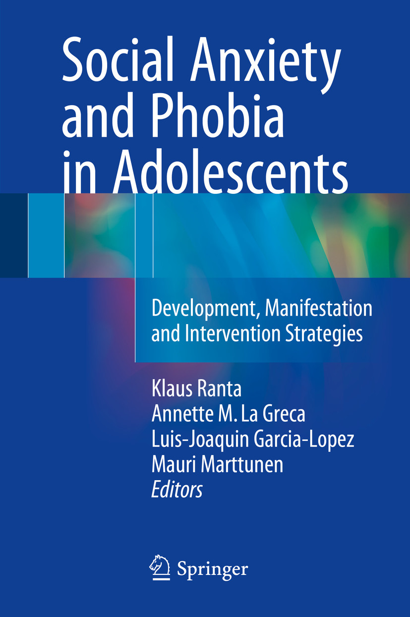 Cover Social Anxiety and Phobia in Adolescents