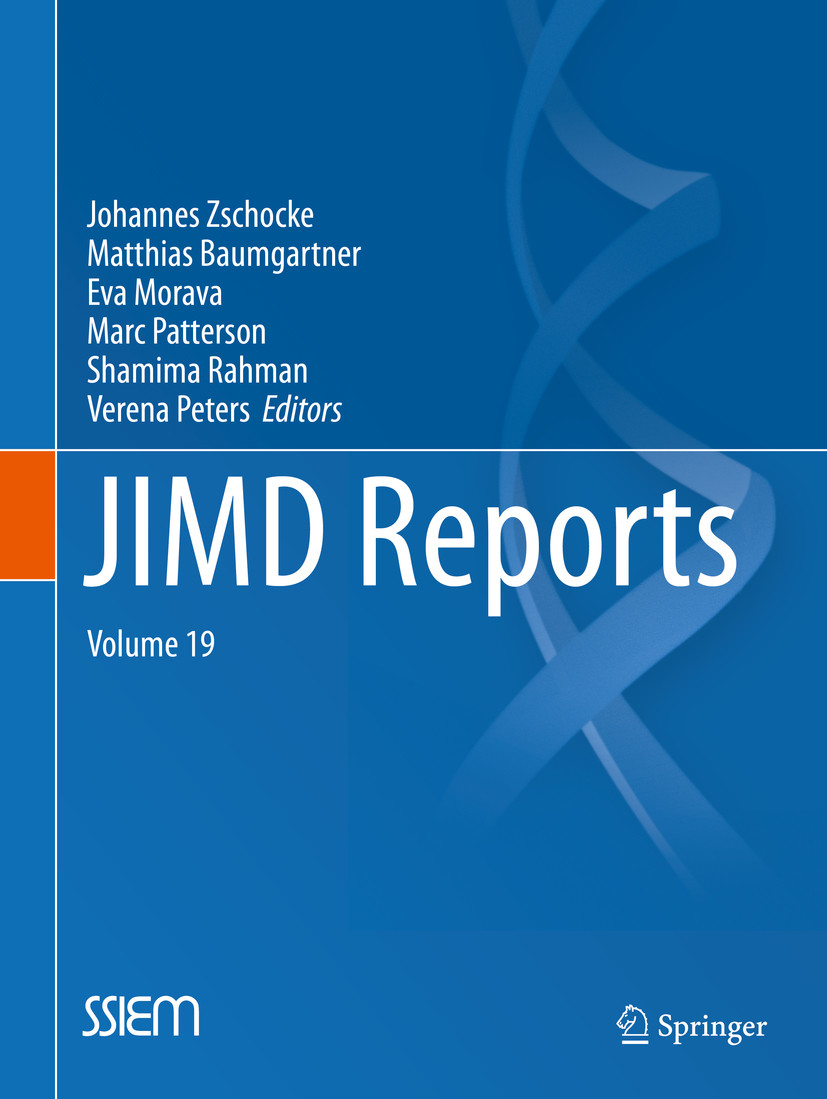Cover JIMD Reports, Volume 19