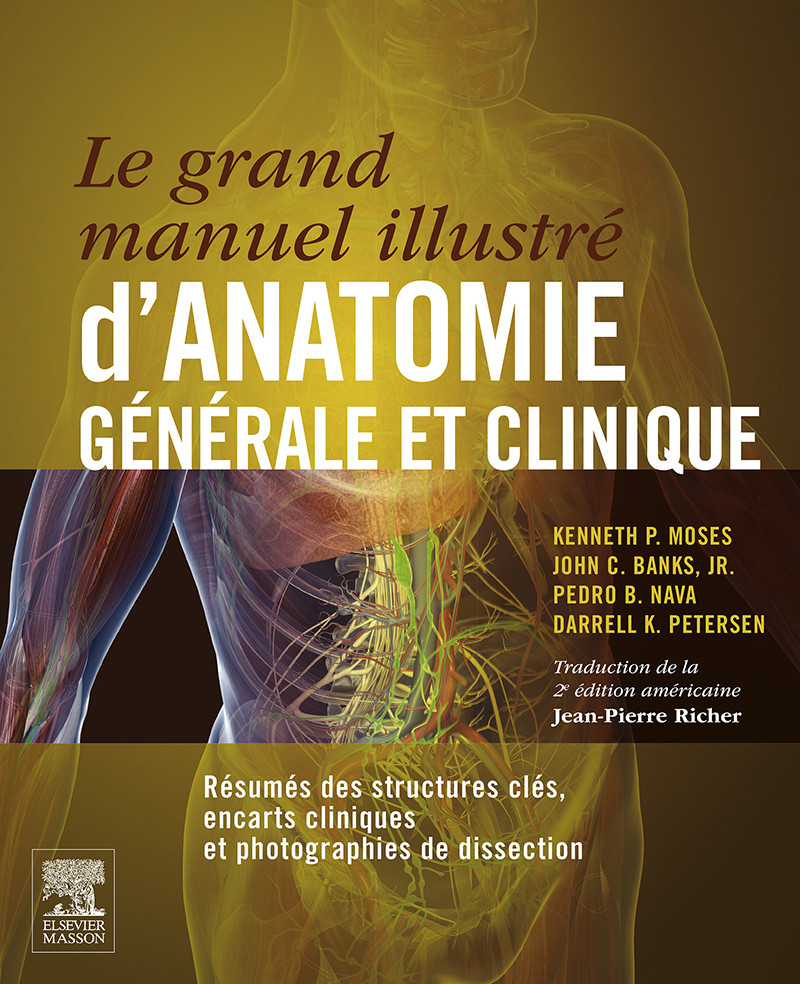 Cover Le grand manuel illustré d'anatomie générale et clinique