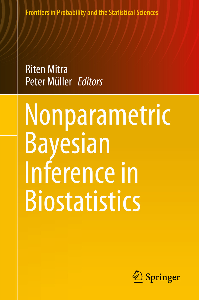 Cover Nonparametric Bayesian Inference in Biostatistics