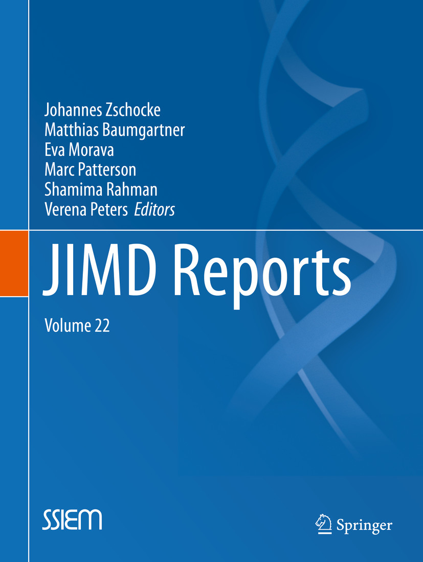 Cover JIMD Reports, Volume 22