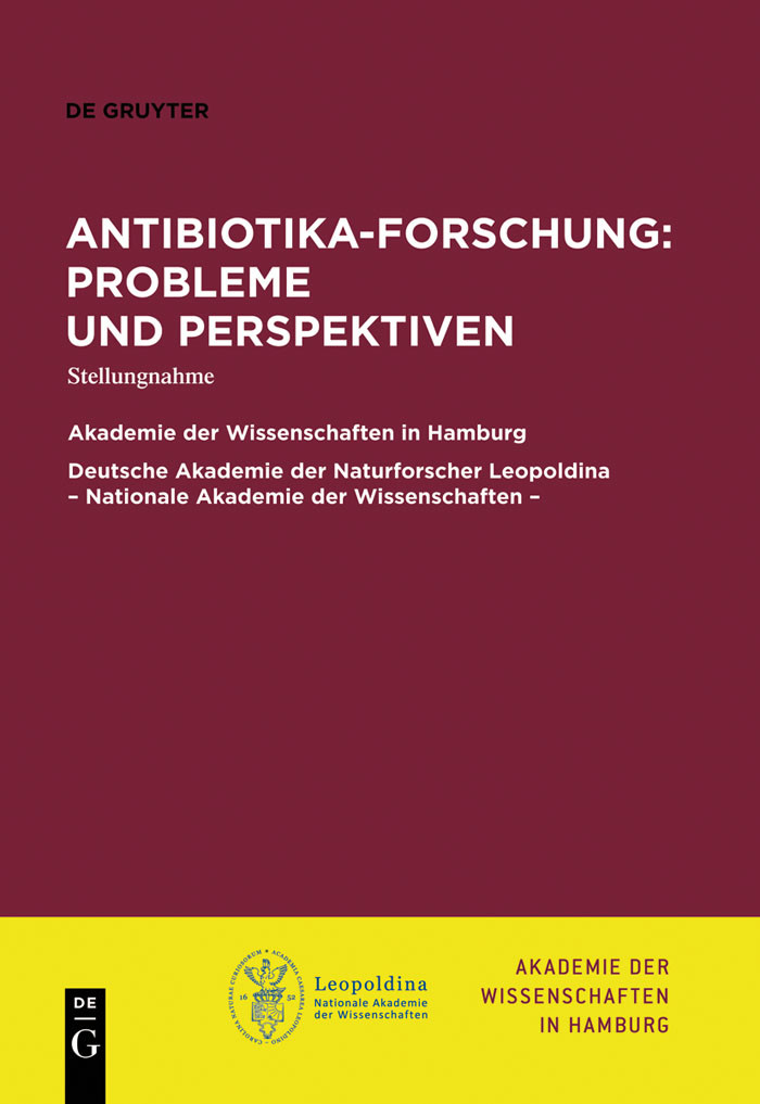 Cover Antibiotika-Forschung: Probleme und Perspektiven