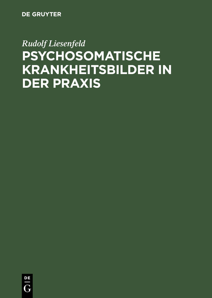 Cover Psychosomatische Krankheitsbilder in der Praxis