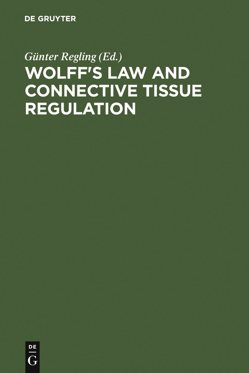 Cover Wolff's Law and Connective Tissue Regulation