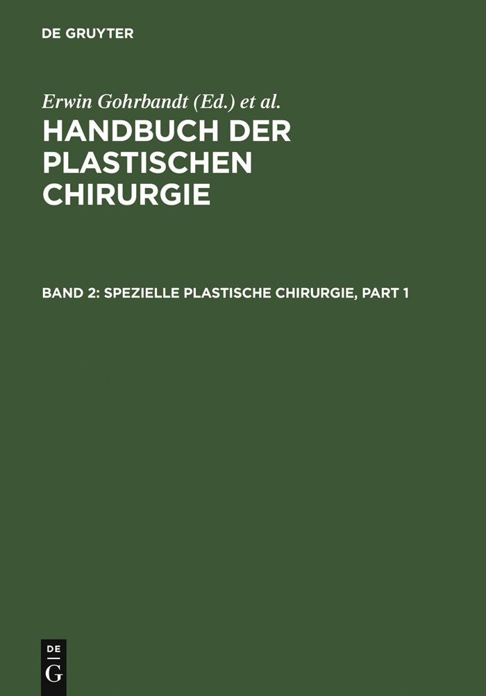Cover Spezielle plastische Chirurgie