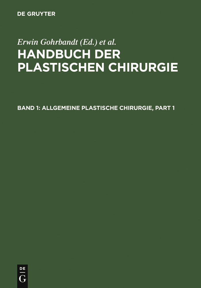Cover Allgemeine plastische Chirurgie
