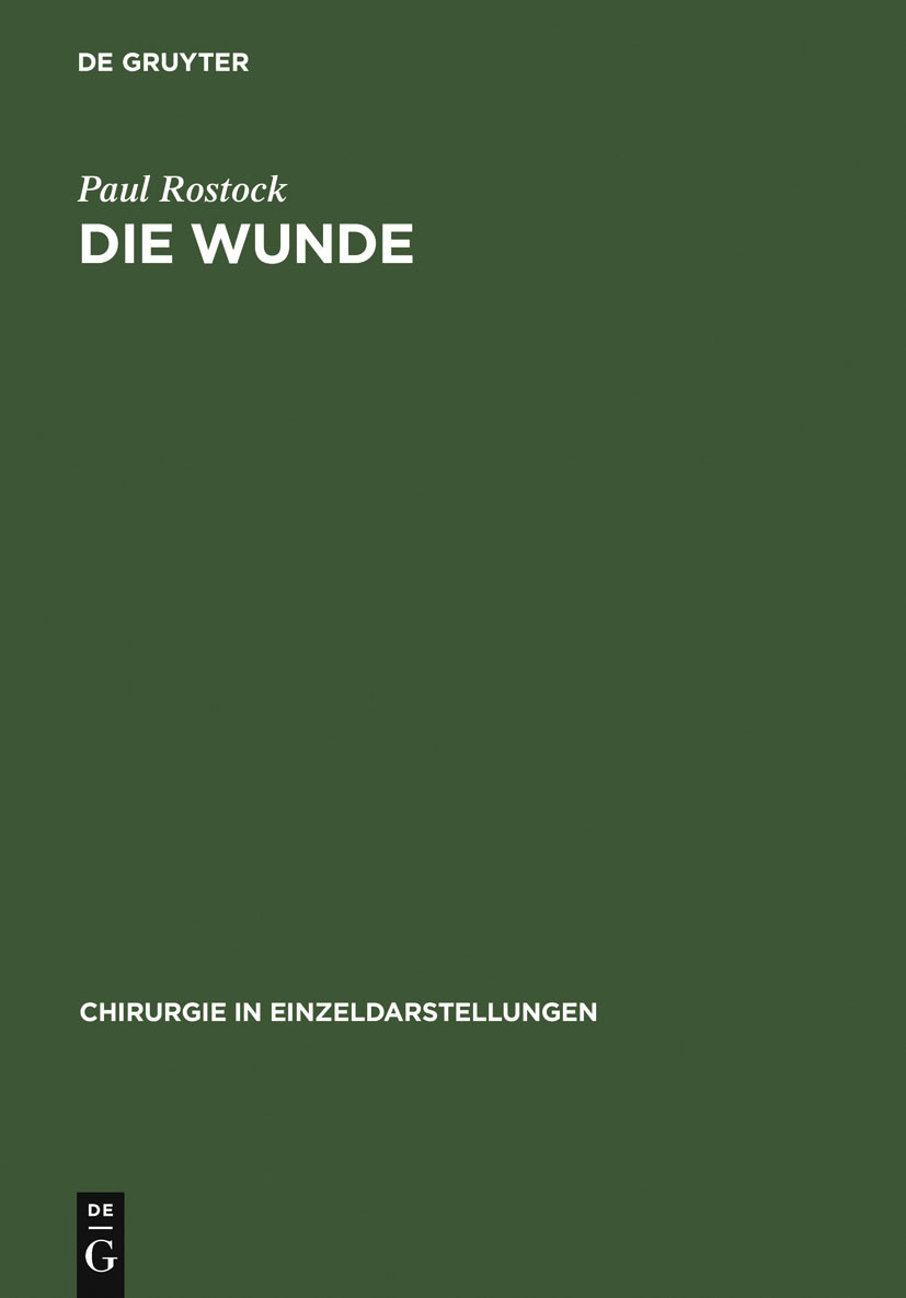 Cover Die Wunde