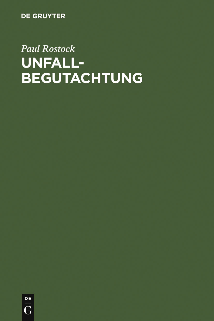 Cover Unfallbegutachtung