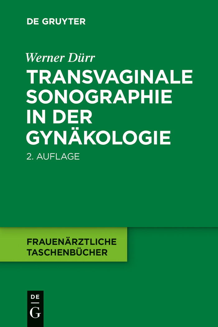 Cover Transvaginale Sonographie in der Gynäkologie
