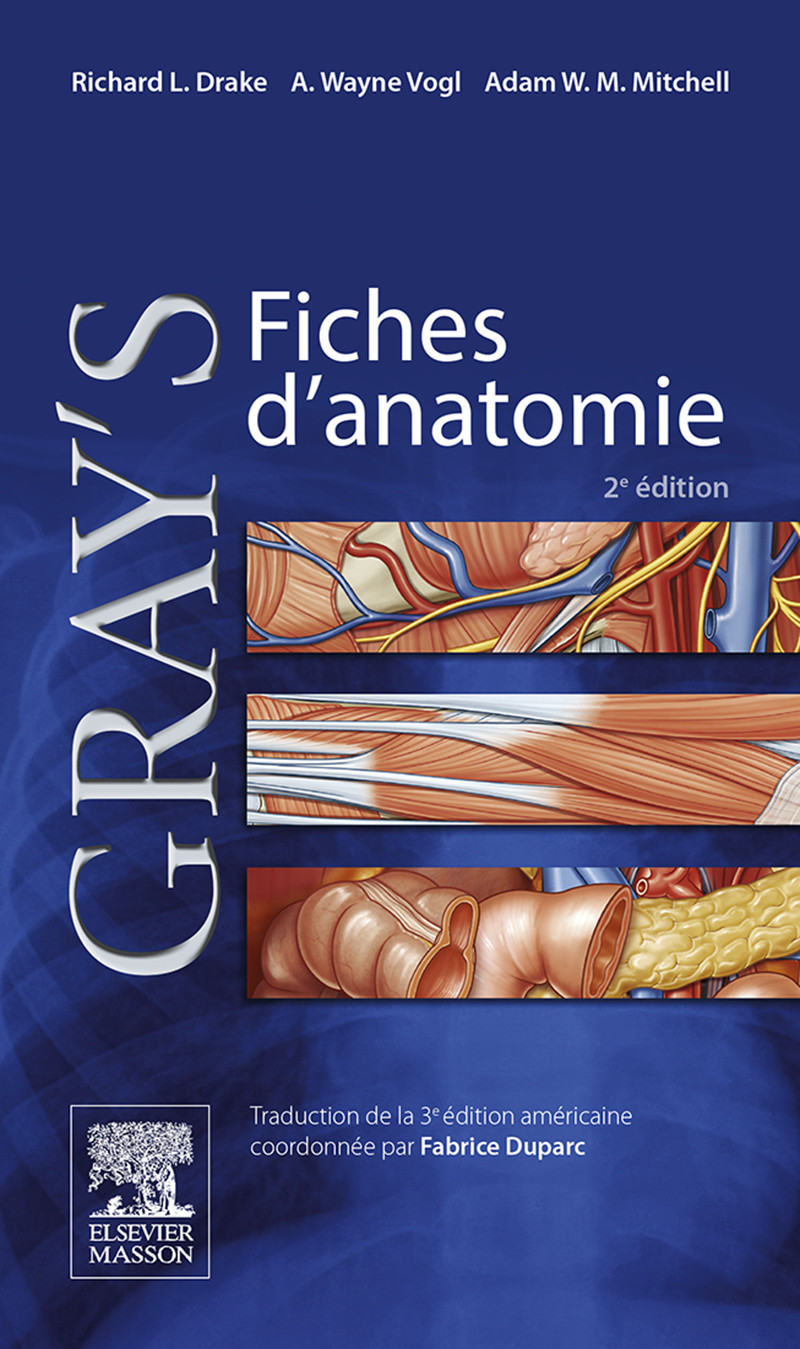 Cover Gray's Fiches d'anatomie