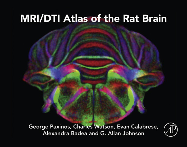 Cover MRI/DTI Atlas of the Rat Brain