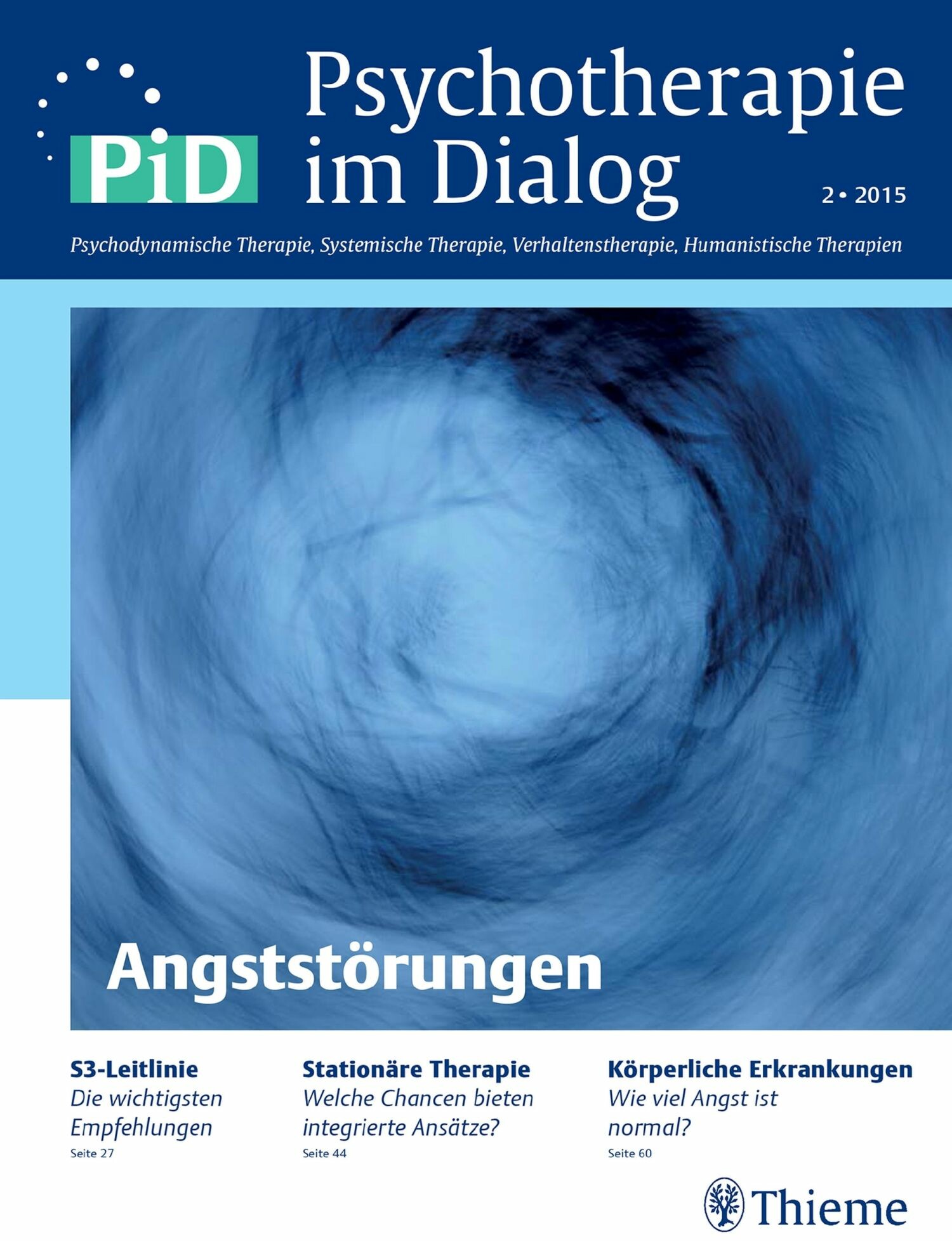 Cover Angststörungen