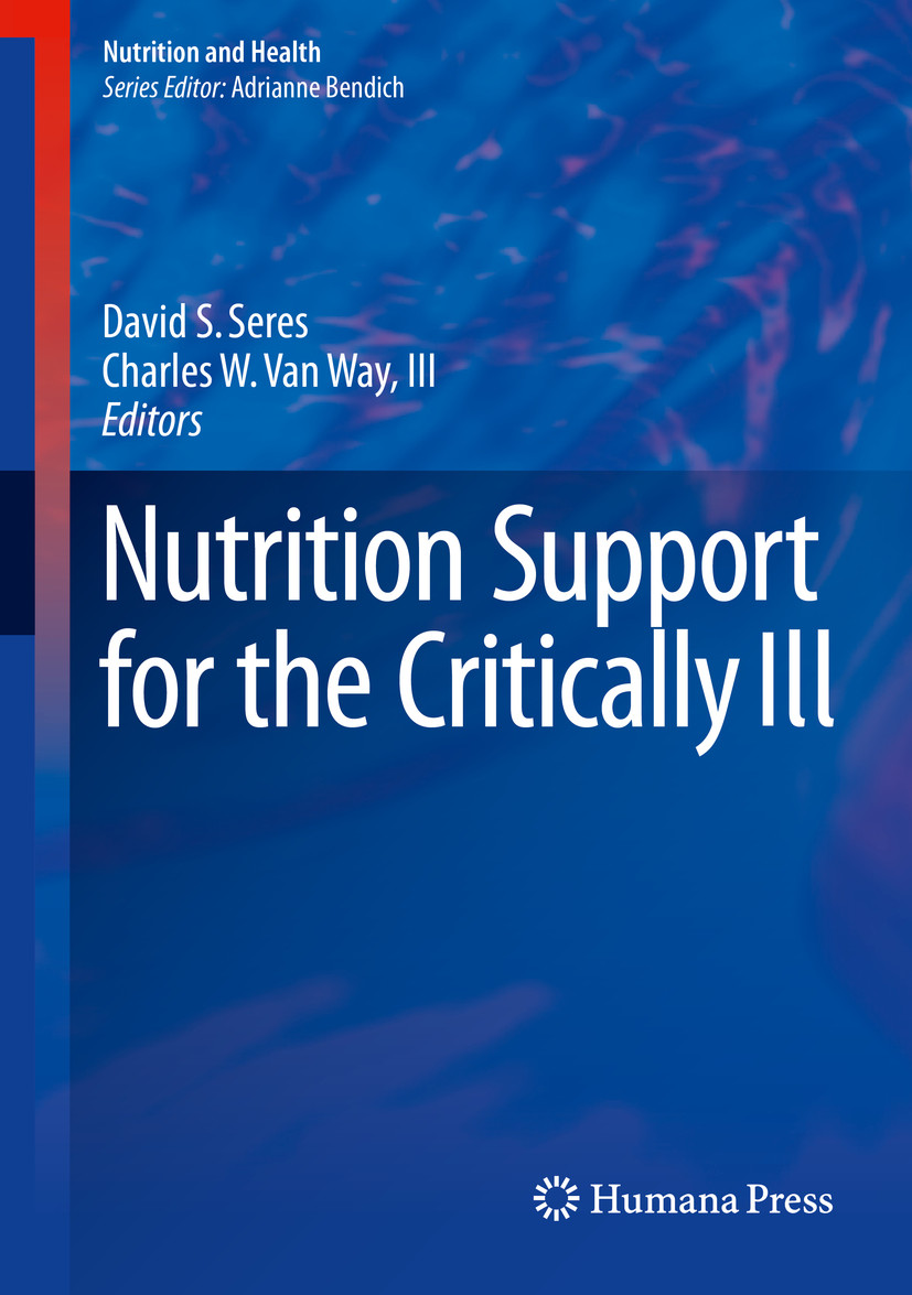 Cover Nutrition Support for the Critically Ill