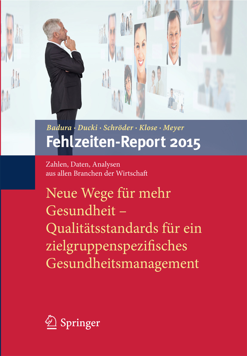 Cover Fehlzeiten-Report 2015