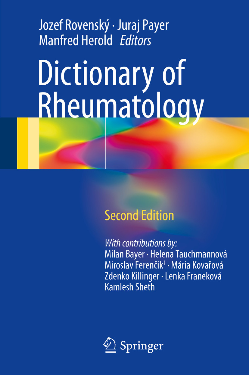 Cover Dictionary of Rheumatology