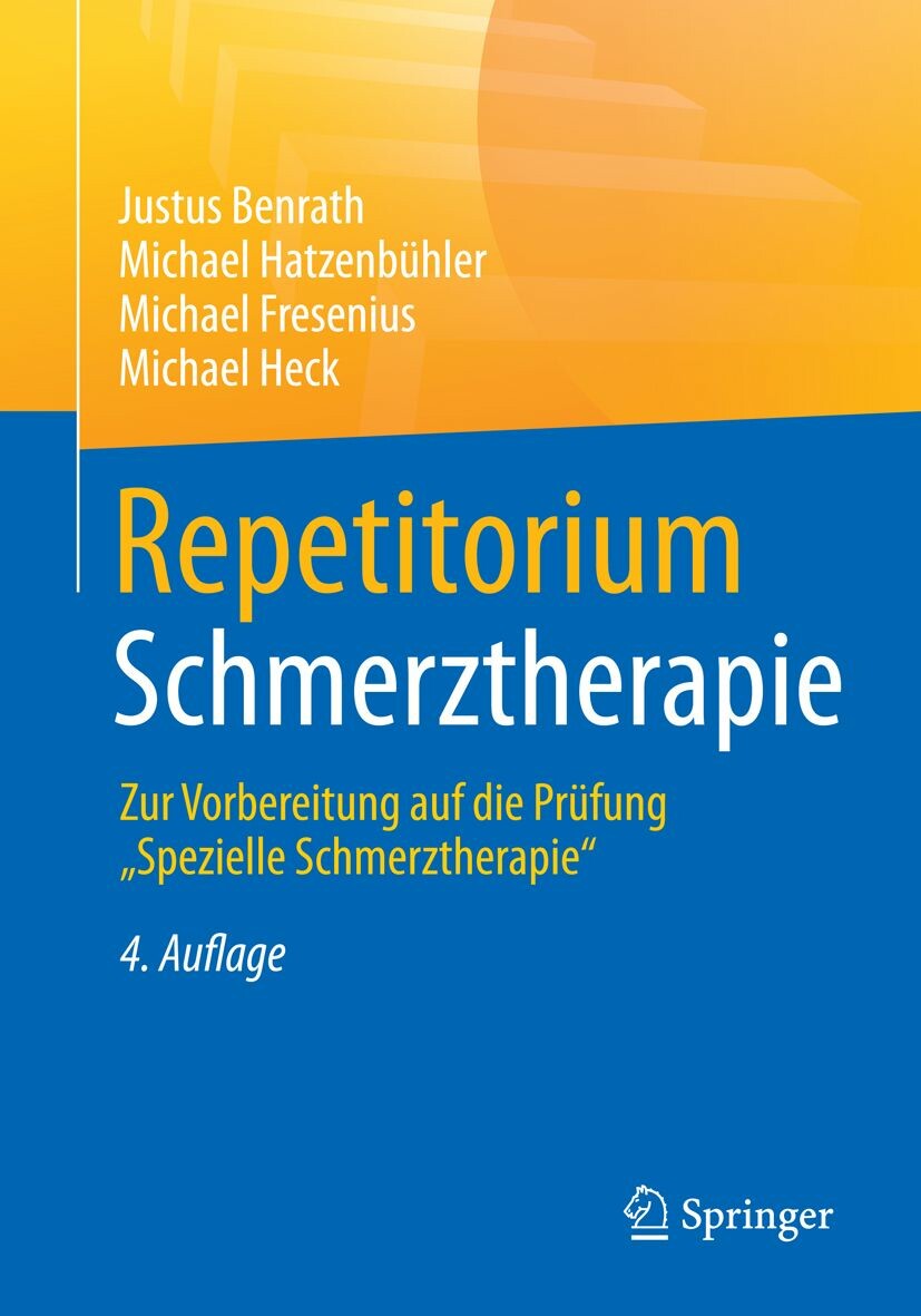 Cover Repetitorium Schmerztherapie