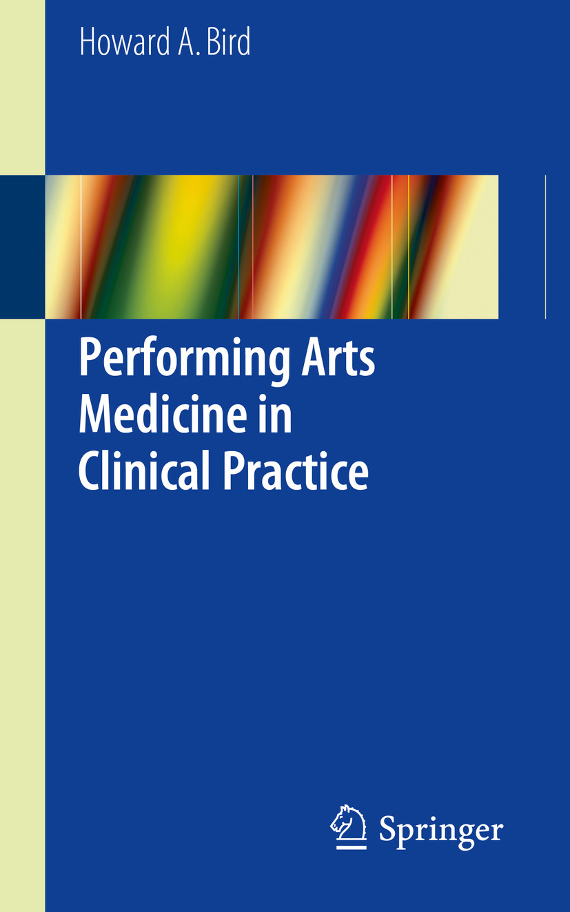 Cover Performing Arts Medicine in Clinical Practice