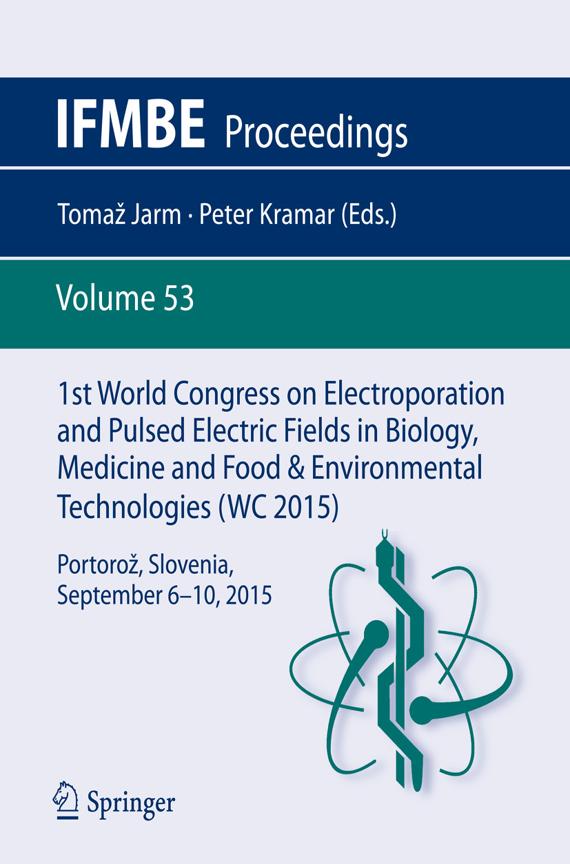 Cover 1st World Congress on Electroporation and Pulsed Electric Fields in Biology, Medicine and Food & Environmental Technologies