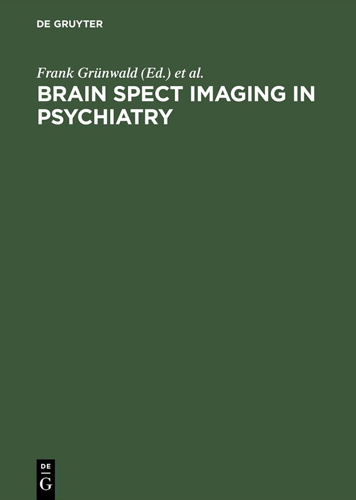 Cover Brain SPECT Imaging in Psychiatry