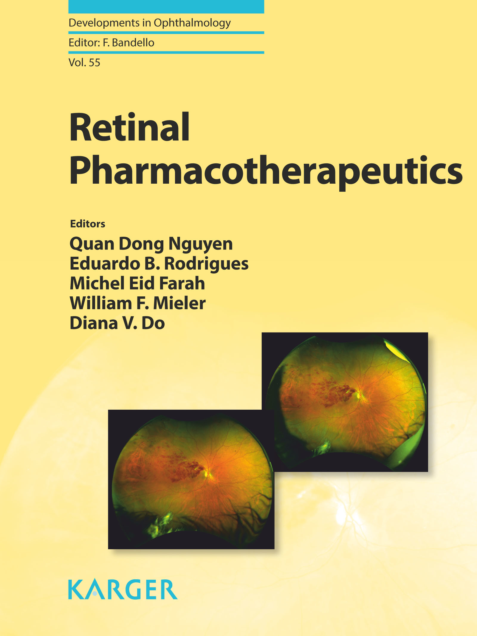 Cover Retinal Pharmacotherapeutics