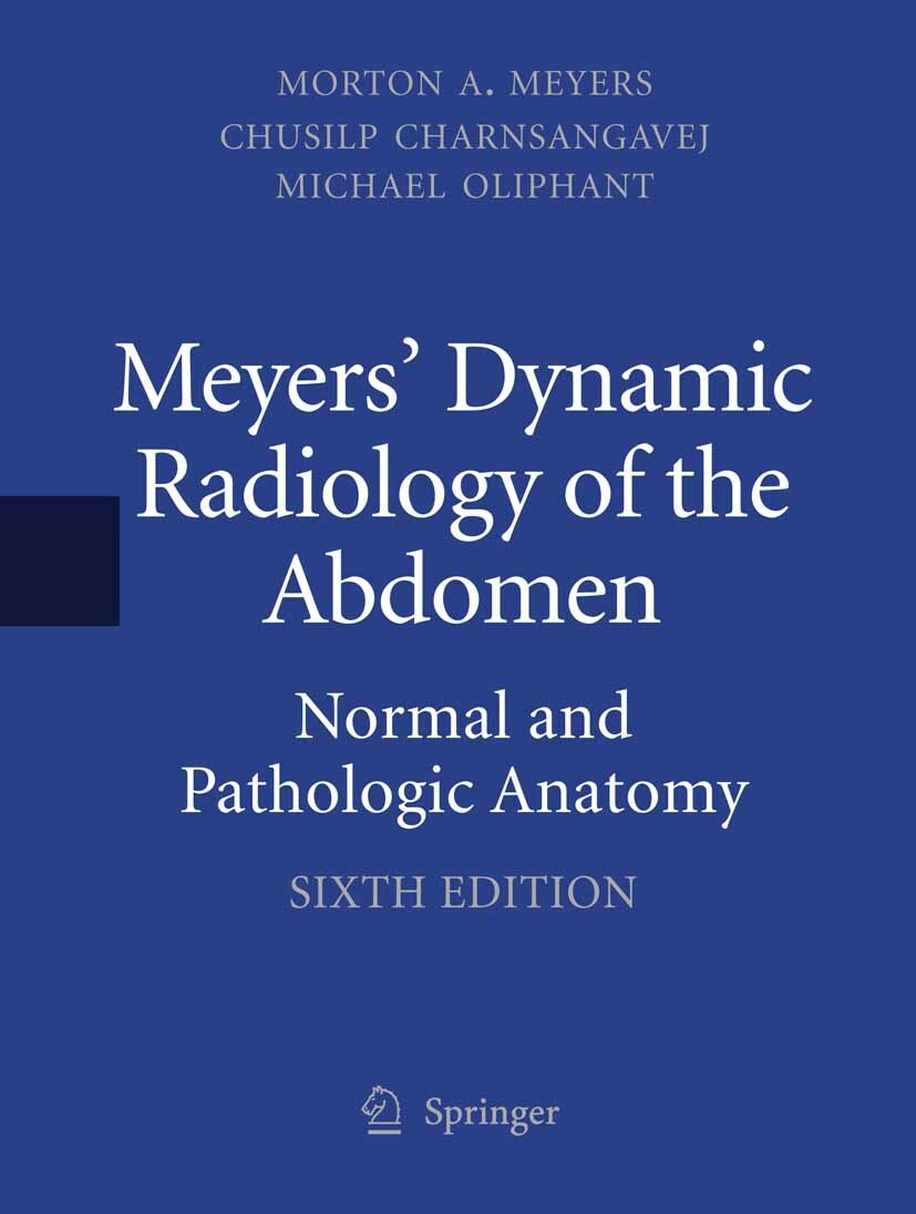 Cover Meyers' Dynamic Radiology of the Abdomen