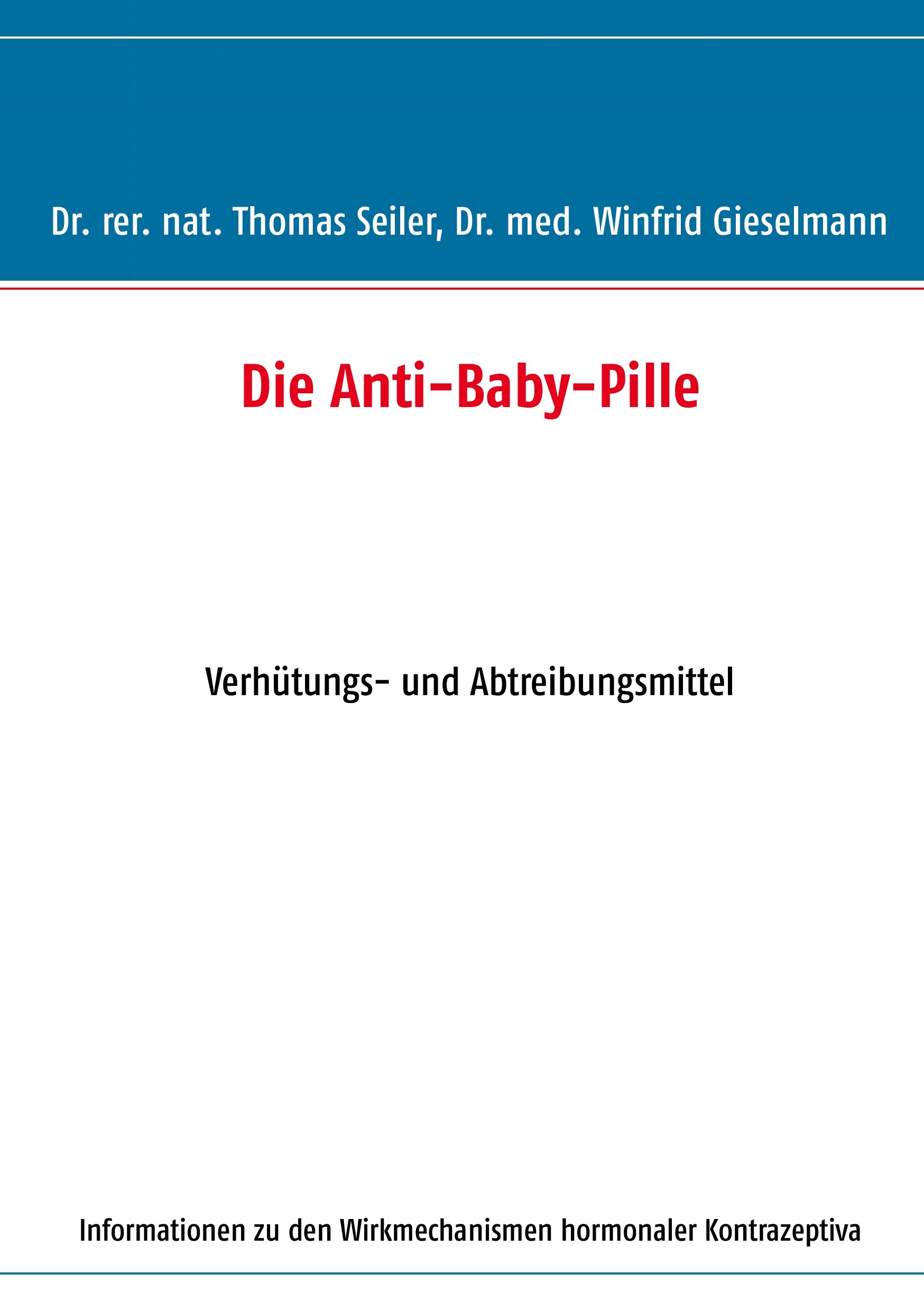 Cover Die Anti-Baby-Pille