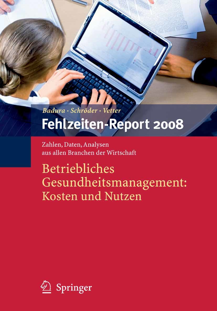 Cover Fehlzeiten-Report 2008