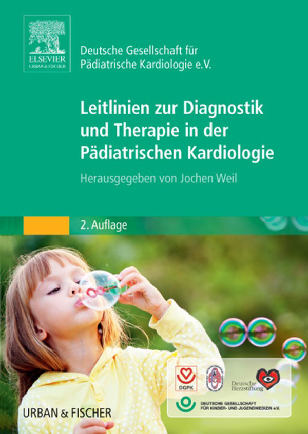Cover Leitlinien zur Diagnostik und Therapie in der Pädiatrischen Kardiologie
