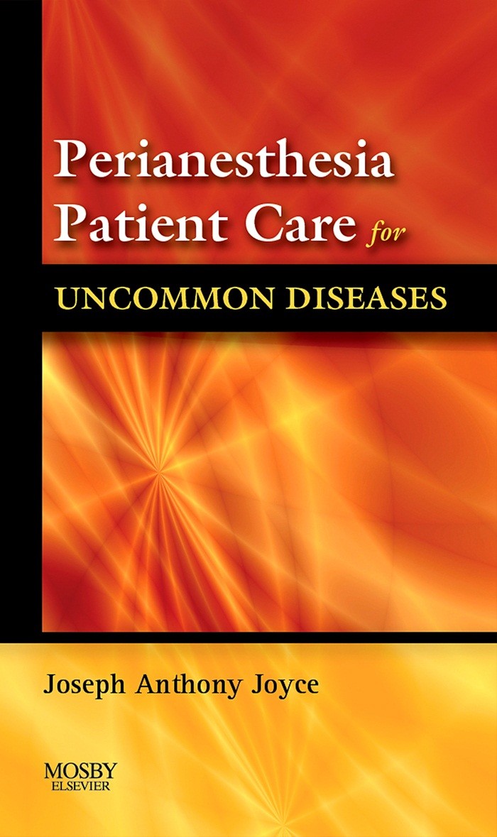 Cover Perianesthesia Patient Care for Uncommon Diseases