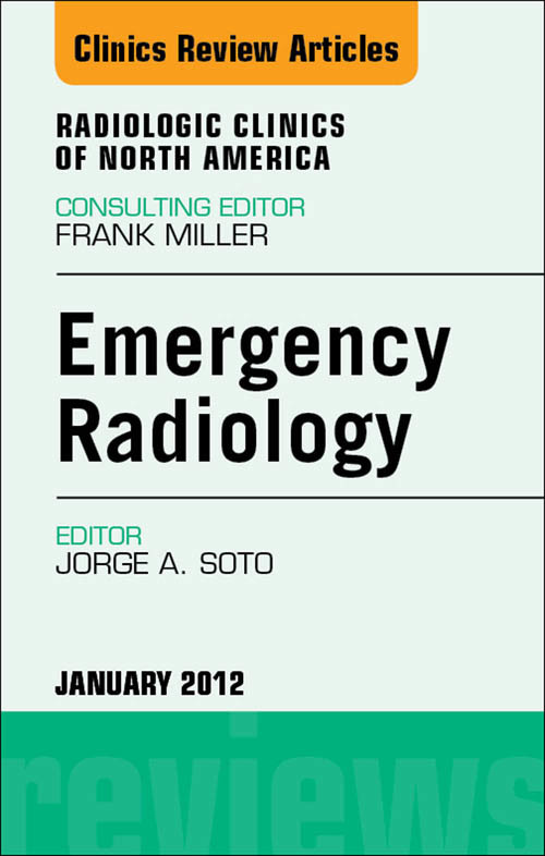 Cover Emergency Radiology, An Issue of Radiologic Clinics of North America