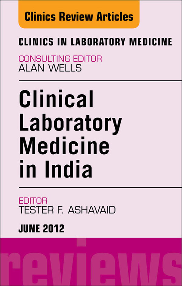 Cover Laboratory Medicine in India, An Issue of Clinics in Laboratory Medicine