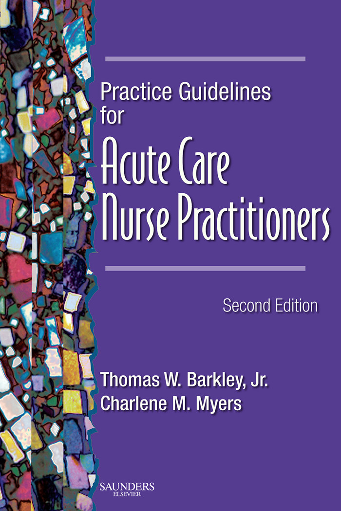 Cover Practice Guidelines for Acute Care Nurse Practitioners