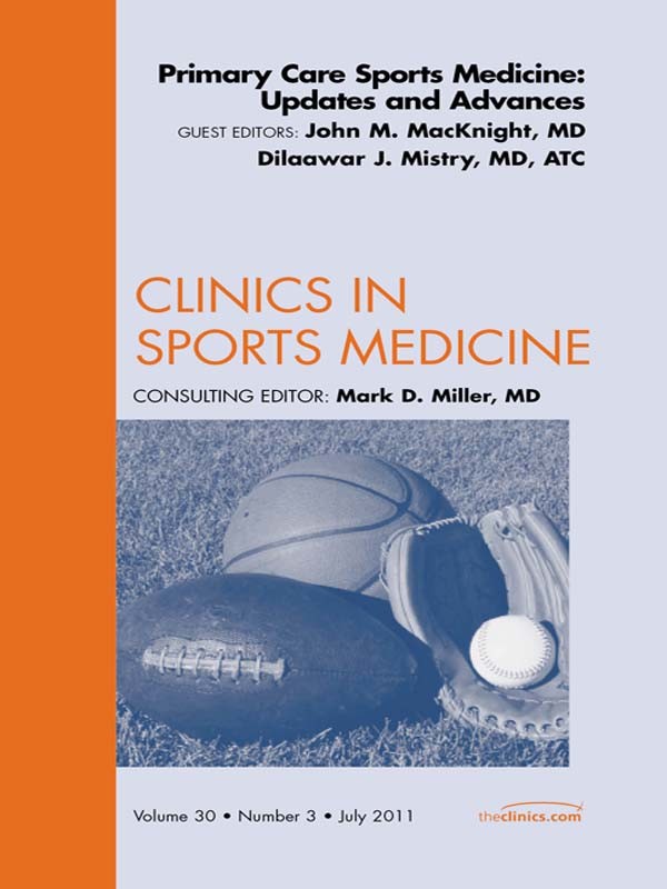 Cover Primary Care Sports Medicine: Updates and Advances, An Issue of Clinics in Sports Medicine
