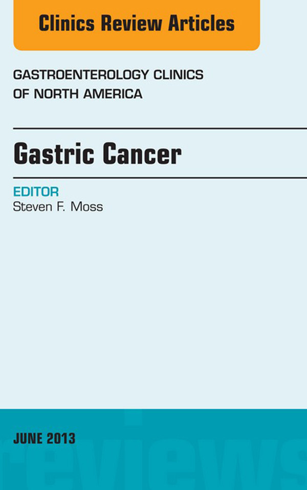 Cover Gastric Cancer, An Issue of Gastroenterology Clinics,