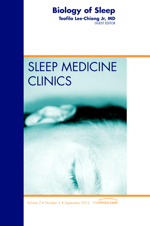 Cover Biology of Sleep, An Issue of Sleep Medicine Clinics